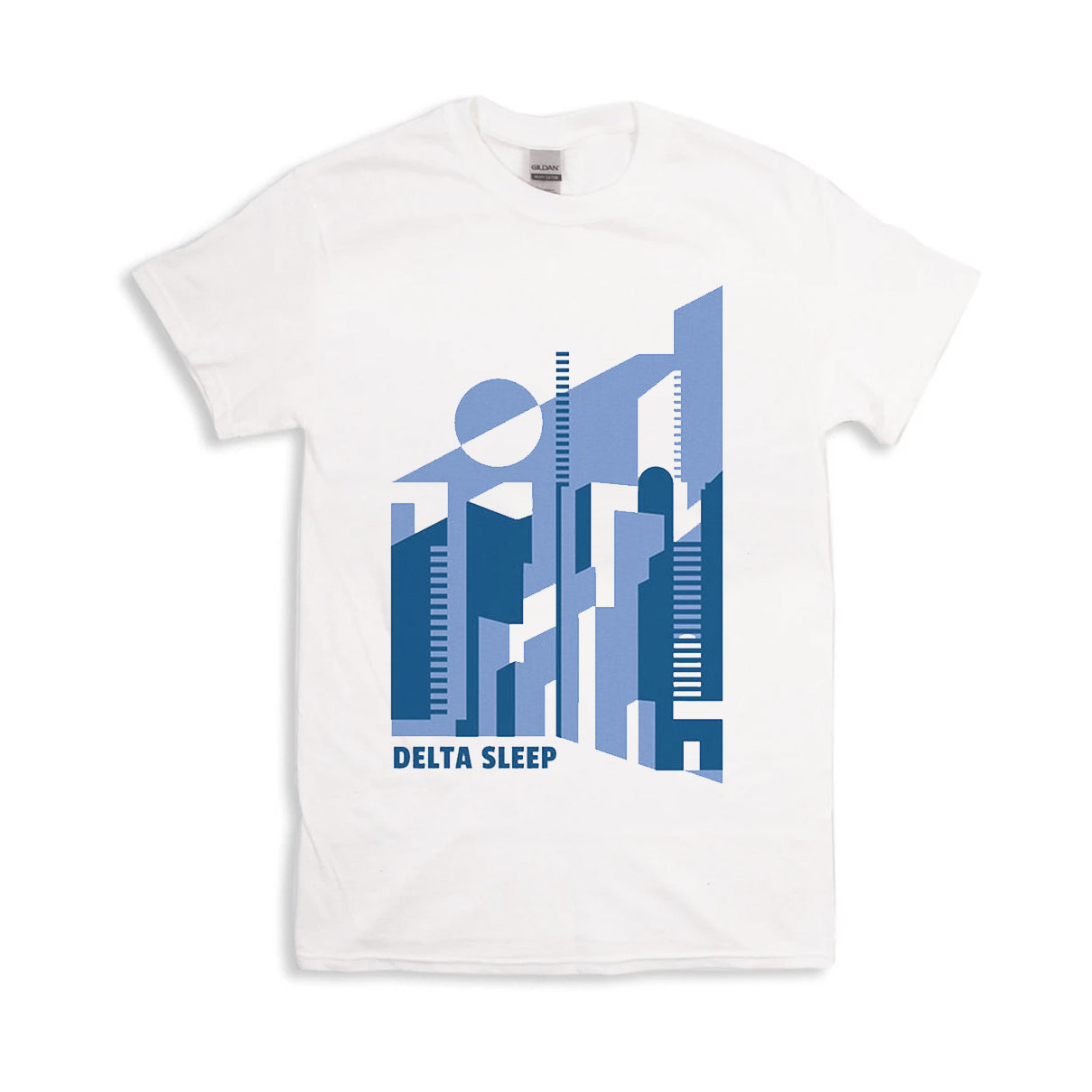 Ghost City Tee (Blue Print)