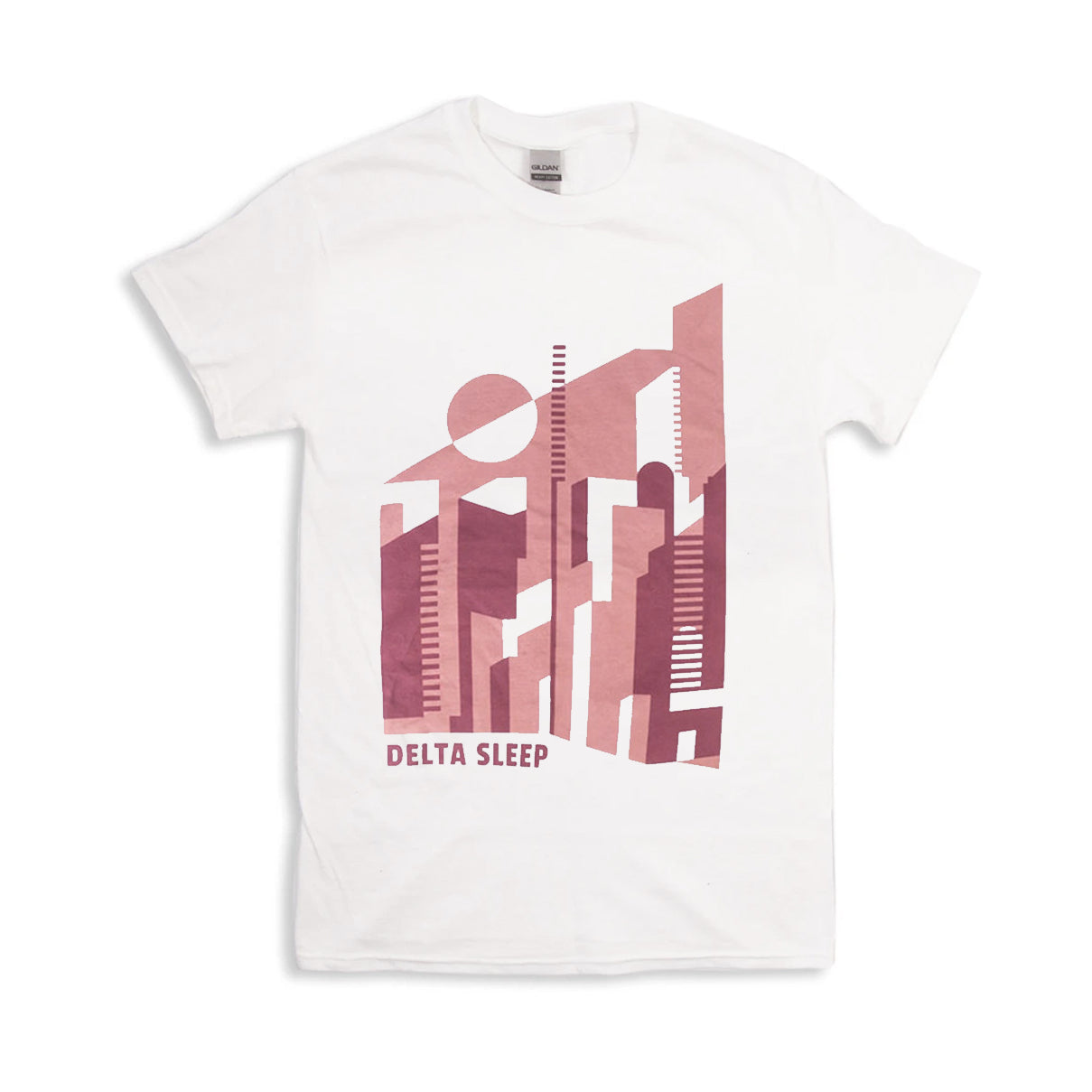 Ghost City Tee (Red Print)