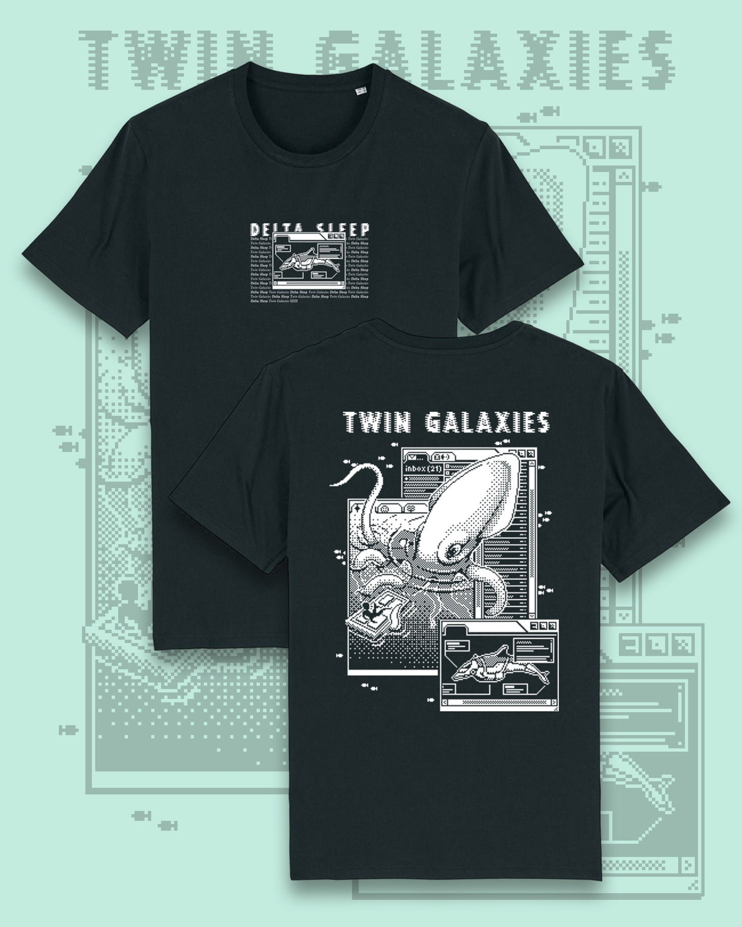 8-Bit Twin Galaxies T-Shirt